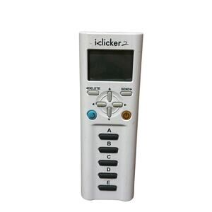 iClicker 2 Student Classroom Response RLR14 Remote Control 2nd Edition / TESTED